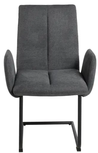 Freischwinger - Webstoff, Anthrazit