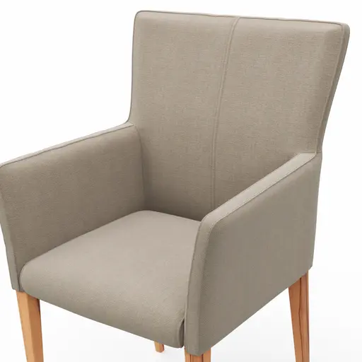 Armlehnstuhl Cosyra - Stoff, Beige