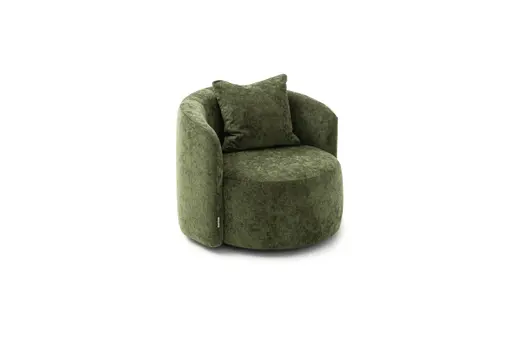 Drehsessel Valdis - Stoff, Oliv