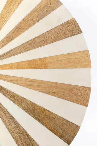 Beistelltisch- DH ca. 40x50 cm, Faserplatte, Cirque Gold/Weiß, Gold