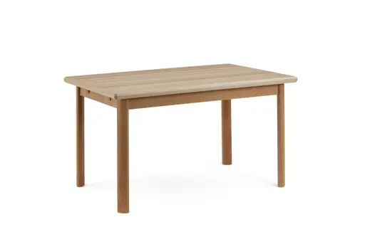 Esstisch - ausziehbar, LB ca. 122x82 cm, Kernbuche teilmassiv