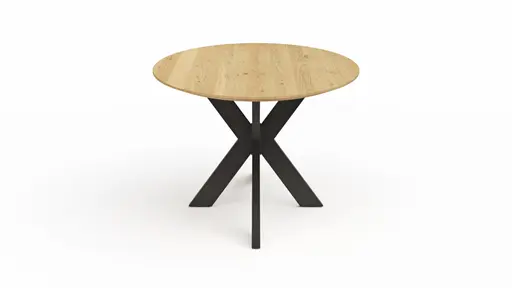 Esstisch Phoenix - LB ca. 200x110 cm, Eiche massiv, oval