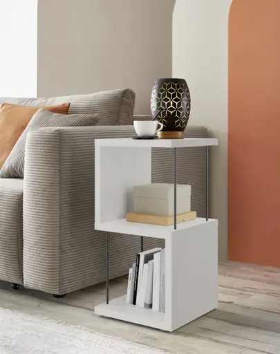 Regal - B ca. 33 cm, Weiß