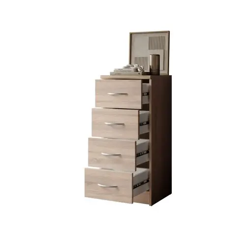 Kommode - B ca. 38 cm, Sonoma Eiche Nachbildung