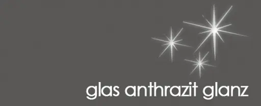 Sideboard - mit Beleuchtung, B ca. 214 cm, Anthrazit, Eiche massiv