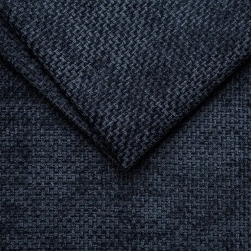 Boxspringbett- Liegefläche ca. 180x200 cm, Stoff, Dunkelblau