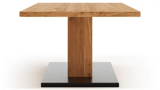 Couchtisch Fibra - LBH 110x65x45 cm, Asteiche massiv