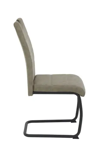 Freischwinger - Microfaser, Vintage Schlamm