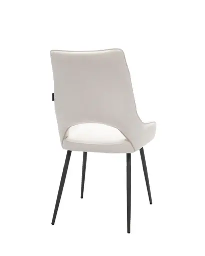 Stuhl MEAVE - Stoff, Creme