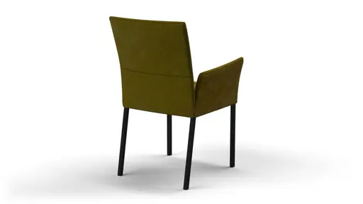 Armlehnstuhl Saragossa - Stoff, Moos