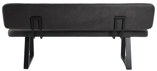 Bank - Microfaser, Anthrazit