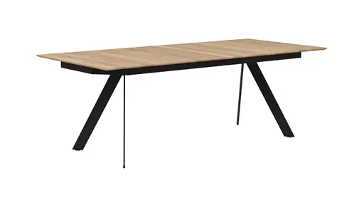 Esstisch Dinner - ausziehbar, LB ca. 220x100 cm, Eiche massiv