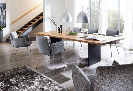 Esstisch -  LB ca. 250x110 cm, Eiche furniert