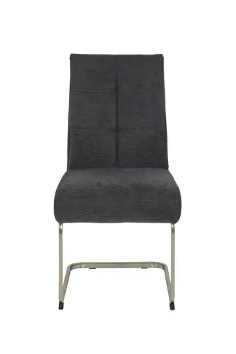 Freischwinger - Stoff, Anthrazit