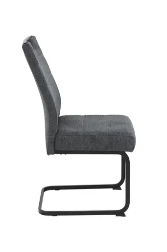 Freischwinger - Stoff, Anthrazit