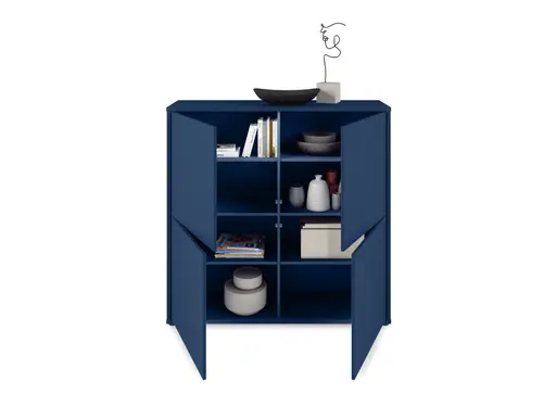 Kommode FAID- B ca. 124 cm, Blau