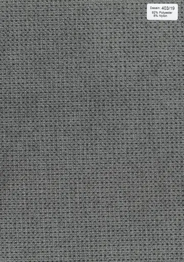 Nachttisch- Inkl. Ladeport, Stoff, Dunkelgrau