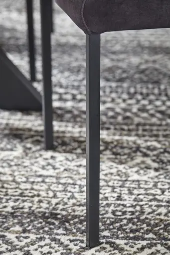 Stuhl 4110 - Stoff, Anthrazit