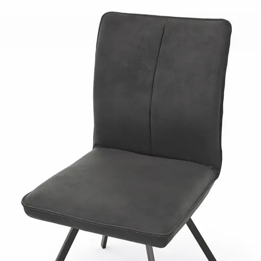 Stuhl Calyra - Stoff, Anthrazit