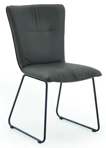 Stuhl LS 992121 - Microfaser, ohne Armlehne, Grau