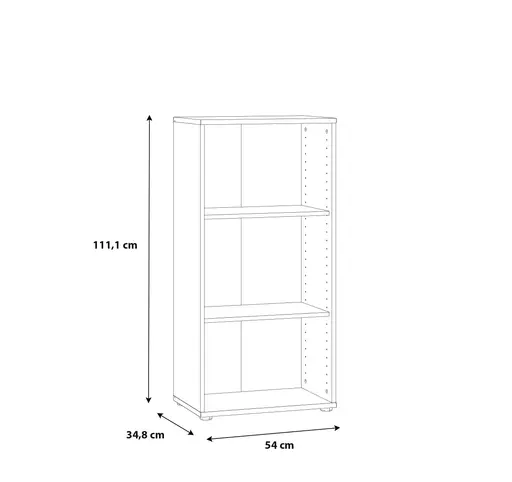 Regal FAIK - Eiche Dekor
