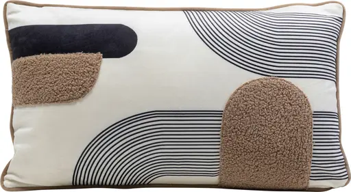 Deko-Kissen- LB ca. 60x50 cm, Mehrfarbig