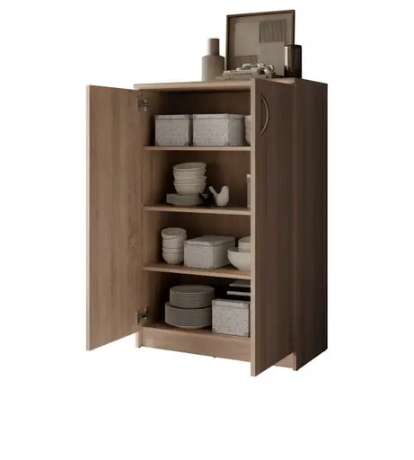 Kommode - B ca. 74 cm, Sonoma Eiche Nachbildung