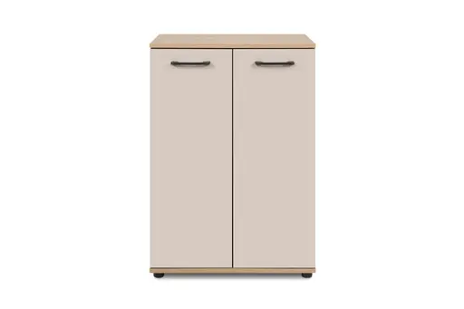 Kommode- B ca. 60 cm, Eiche Dekor, Beige
