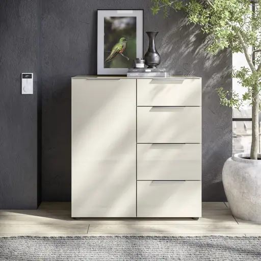 Kommode - B ca. 90 cm, Kaschmir