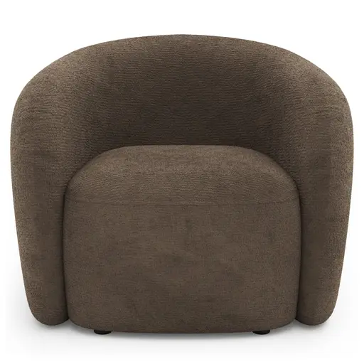 Sessel Karasu - Stoff, Taupe