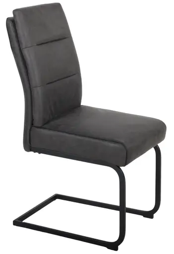 Freischwinger - Microfaser, Anthrazit