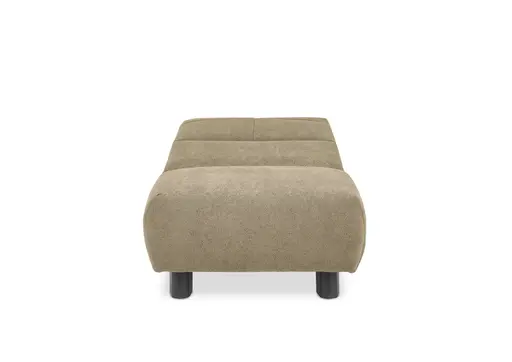 Faltsessel EBBY - ohne Armlehne inkl. Schlaffunktion, Stoff, Braun