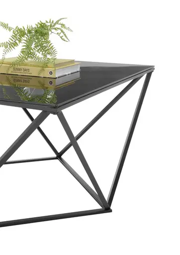 Couchtisch - LB ca. 80x80 cm, Schwarz