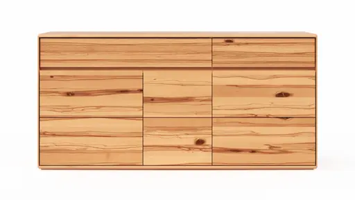Sideboard Hillsboro - Buche/Kernbuche natur, geölt