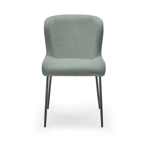 Stuhl ASRA - Stoff, Grau