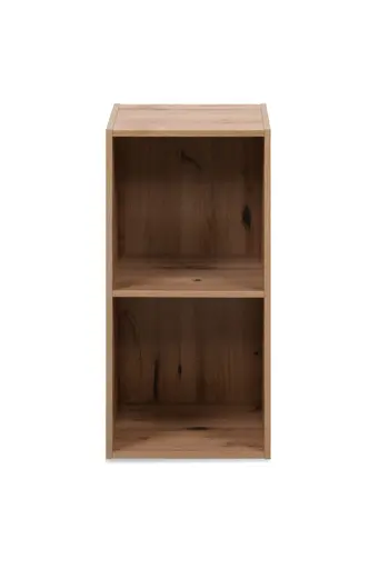 Regal - inkl. Stoffbox, B ca. 30 cm, Artisan Eiche Nachbildung, Beige