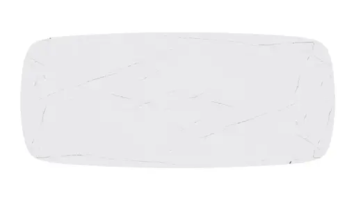 Esstisch Jari - LB ca. 220x95 cm, Keramik, Weiß