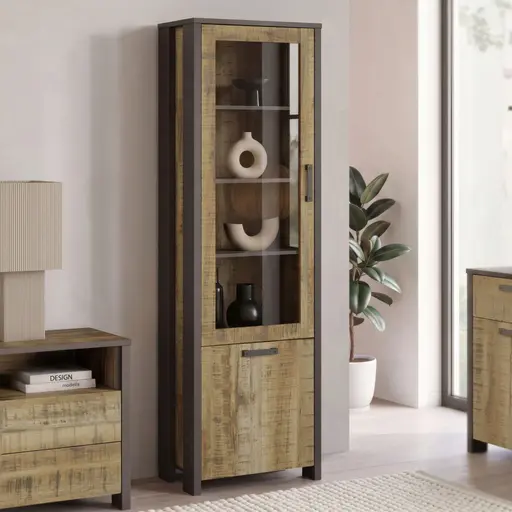 Vitrine FEA- Mango, Grau