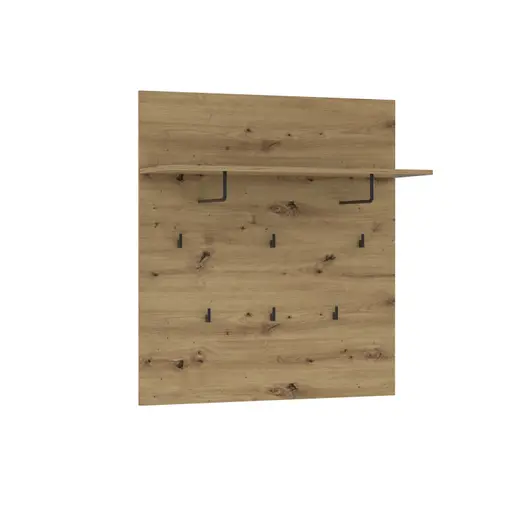 Paneel FARIDA - Eiche Dekor, Schwarz