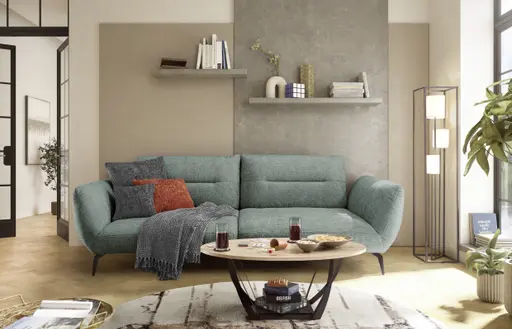 Couchtisch - LB ca. 100x60 cm, Artisan Eiche Nachbildung, Schwarz