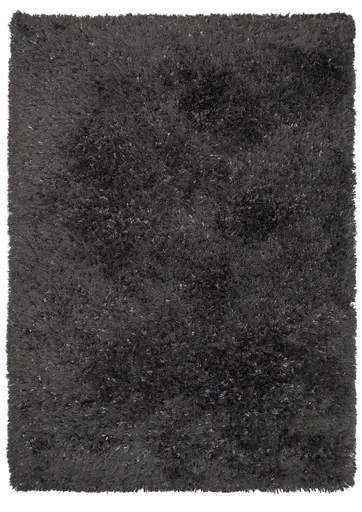 Hochflor-Teppich - LB ca. 230x160 cm, Steingrau