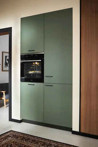 Küchenzeile 51.220 10 525, Eukalyptusgrün matt AFP