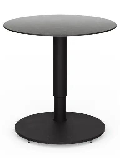 Beistelltisch Camas - LBH ca. 50x50x48 cm, Keramik schwarz