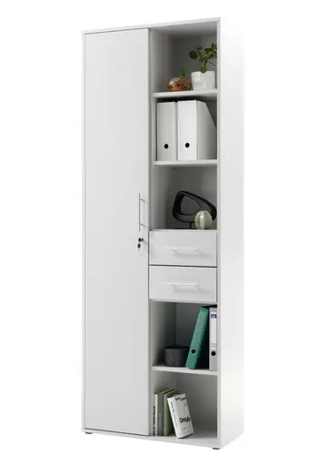 Schrank- B ca. 80 cm, Hellgrau