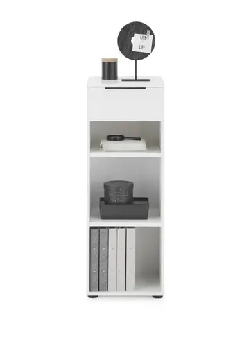 Büroregal - B ca. 40 cm, Weiß