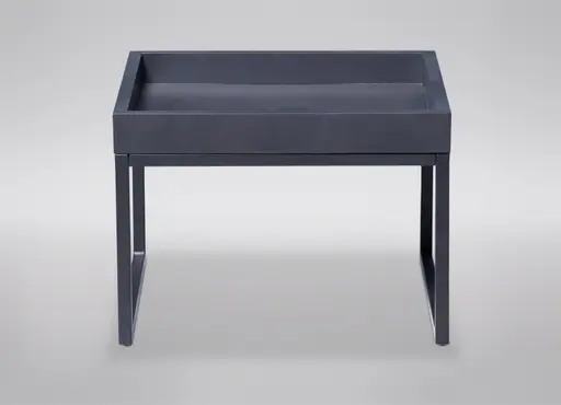 Couchtisch - LB ca. 49x49 cm, Schwarz