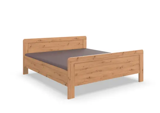Bettgestell- Liegefläche ca. 180x200 cm, Eiche Dekor