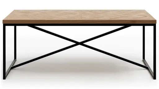 Esstisch Litchfield - LB ca. 200x100 cm, Eichenfurnier, Naturöl