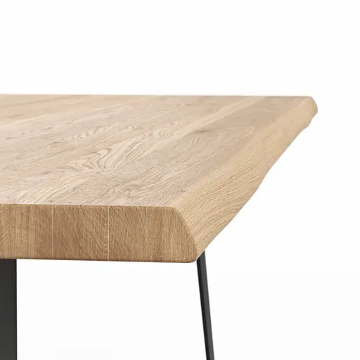 Esstisch Talara Lina - LB ca. 220x100 cm, Wildeiche Natur