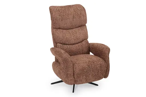 Sessel - Relaxfunktion, Stoff, Hellbraun